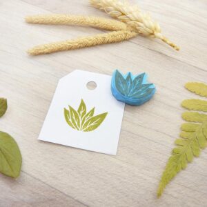 Tampon Plante – Plante à feuilles pointues